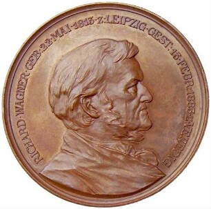 Gedenk-Medaille Richard Wagner
