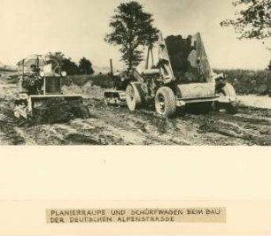 Deutsche Alpenstraße Lindenberg, Deutschland, 1936-1937