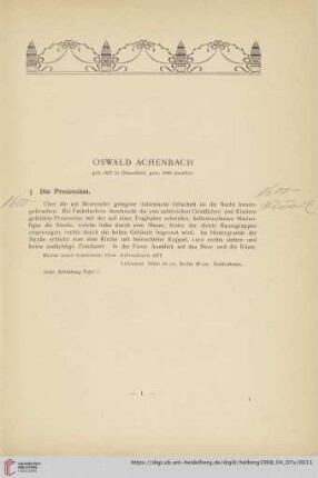 Ölgemälde (Nr. 1-54)