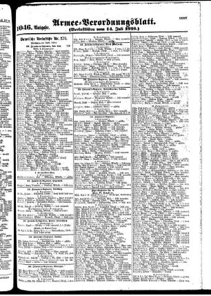 1046.Ausgabe. Freitag, 14. Juli 1916