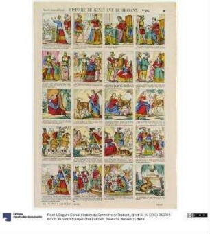 Histoire de Geneviève de Brabant.