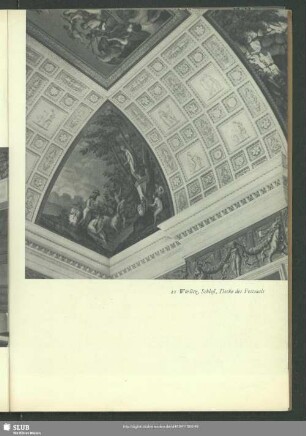 Wörlitz, Schloß, Decke des Festsaals