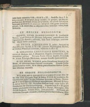 Ex Ordine Philosophorvm.