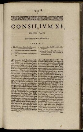 Consilium XI. - Consilium XX.