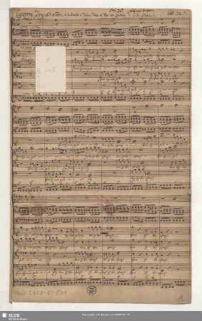Herr sei mir gnädig denn ich bin schwach - Mus.2953-E-501 : V (6), Coro, orch, bc;GraunWV Bv:IX:13, GruG 16