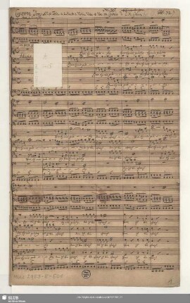 Herr sei mir gnädig denn ich bin schwach - Mus.2953-E-501 : V (6), Coro, orch, bc;GraunWV Bv:IX:13, GruG 16