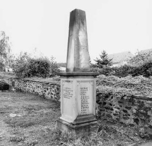 Ehrenmal; Florstadt, Kirchgasse
