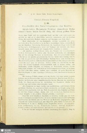 Erstes Zusatz-Capitel.