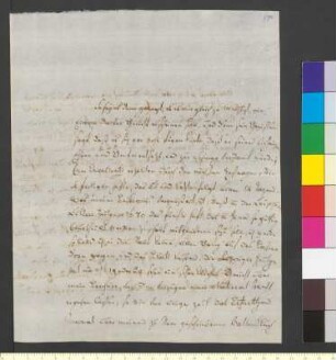 Brief von Willemer, Johann Jakob an Goethe, Johann Wolfgang von