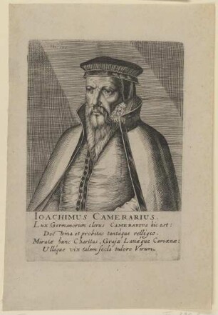 Bildnis des Ioachimus Camerarius