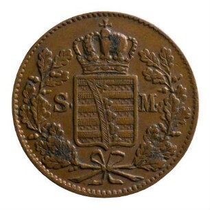 Münze, Pfennig, 1842