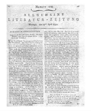 Kleist, F. A.: Hohe Aussichten der Liebe. An Minnona. Berlin: Vieweg 1789
