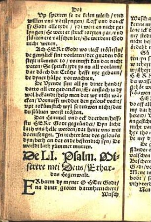 De LI. Psalm. Miserere mei Deus / Erhardus Hegenwalt