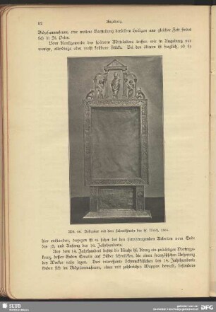 Reliquiar mit dem Scheißtuche des heiligen Ulrich, 1506