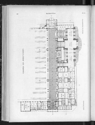 Grundriss des Stuttgarter Hauptbahnhofs