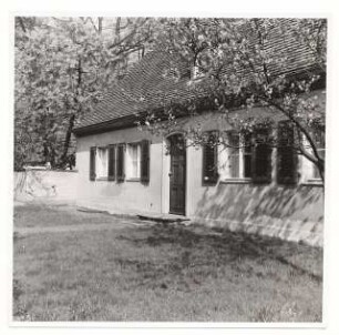 Siedlung Lendelsches Gelände, Potsdam-Bornstedt: Wohnhaus (Thunert, Baur ?) Vorderansicht