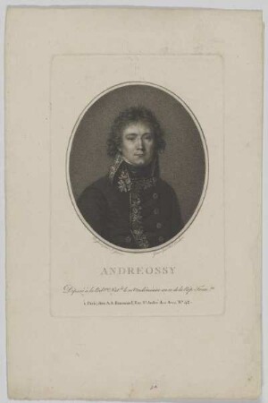 Bildnis des Antoine-François Andreossy