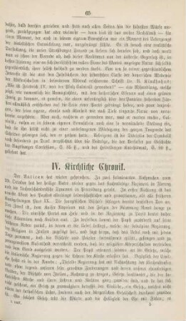 65-72 Kirchliche Chronik