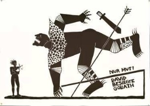 David und Goliath