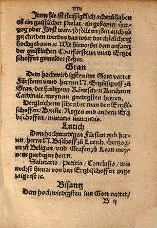 Ein Kurtz Formular vnnd Cantzley büchlin ...