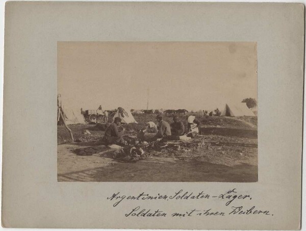 Soldiers' camp in Argentina