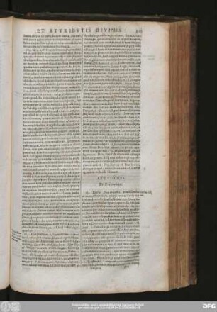 Sectio XVI. De Dei veritate.