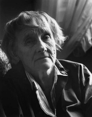 Astrid Lindgren (1907-2002; schwedische Schriftstellerin). Stockholm, 1991