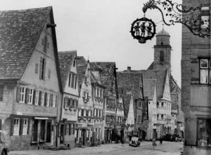 Rothenburg ob der Tauber. Die historische Innenstadt 1939