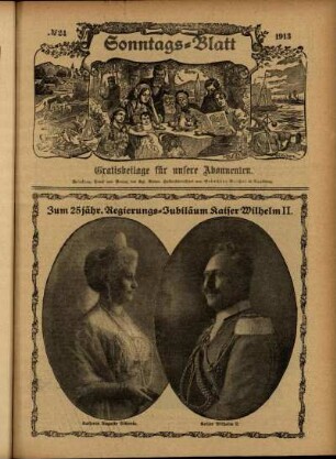 Ausgabe vom Sonntag, den 15. Juni 1913.