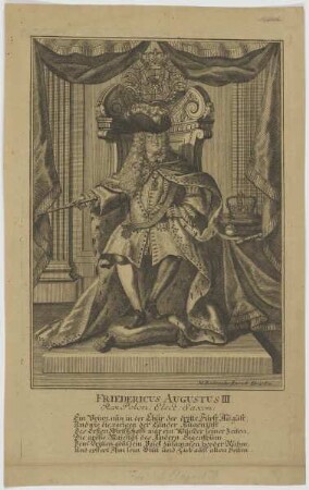 Bildnis des Friedericus Agustus III.