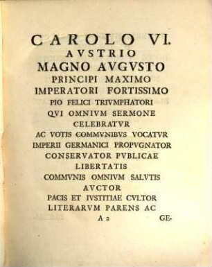 De Antiquis Marmoribus Blasii Caryophili Opusculum : Cui Accedunt Dissertationes IV. Numini Maiestatique Caroli VI. Magni Augusti Dicatum