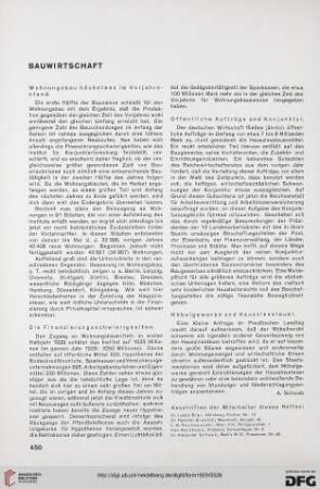 Bauwirtschaft