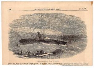 Wreck of H.M. Steam-Sloop "Hecla", off Gibraltar