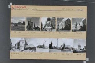 Straßenansichten. Berlin, Mitte, Nikolaikirchplatz/Poststraße/Mühlendamm