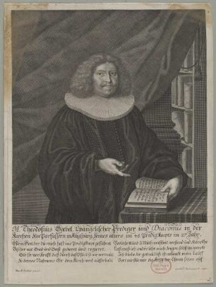 Bildnis des Theodosius Goebel