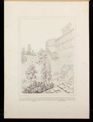 Heidelberger Schloss, Englischer Bau von Süden