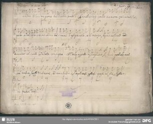 Recitativo: Sedea Fileno un giorno