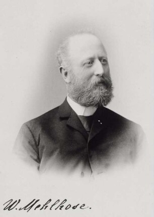 Porträt Wilhelm Mehlhose (1840-1902; Bratschist)