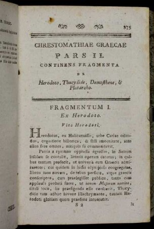 Fragmentum I. Ex Herodoto.