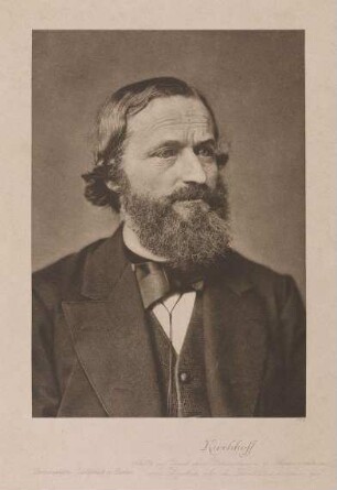 Gustav Robert Kirchhoff, Physiker