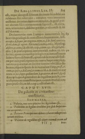 Caput XVII. - XIX.