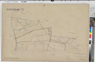 Dülmen, Stadt und Kspl., Haus Dülmen (Dülmen), Umlegung Dülmen, Urkarte 2 Dülmen Flur 19