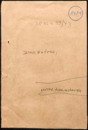 Angeklagte: Jaser, Kaspar (Metzger); Gottmadingen *16.09.1903 in Oberhausen (Bayern); + ? Waibel, Ludwig (Metzgermeister); Gottmadingen *22.11.1908 in Waldstetten; + ? Delikt: Verbrechen gegen die Kriegswirtschaftsverordnung Schwarzschlachtung Tatort: Gottmadingen Tatzeit: März 1940-November 1941