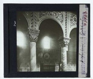 Hildesheim, St. Godehard : Innenansicht, Langhausarkade