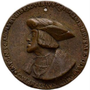 Medaille auf Kaiser Karl V.
