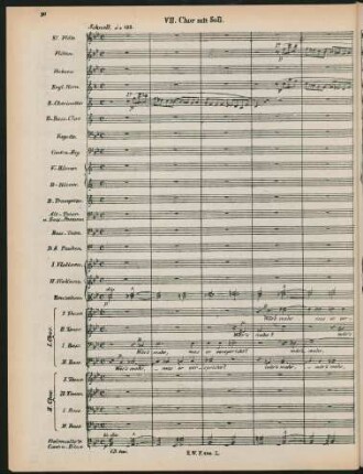 VII. Chor mit Soli