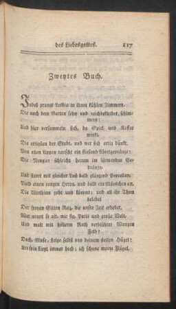 Zweytes Buch.