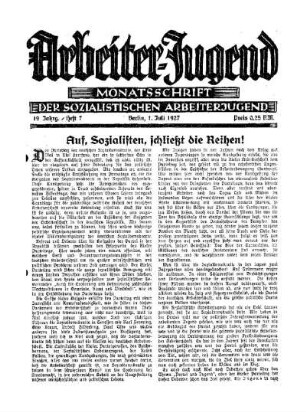 Auf, Sozialisten, schließt die Reihen!