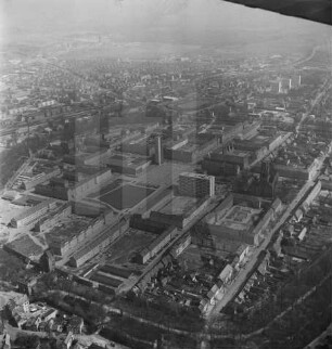 Innenstadt von Neubrandenburg : Blickrichtung Osten