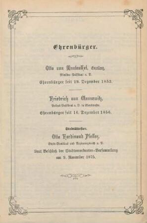 Ehrenbürger